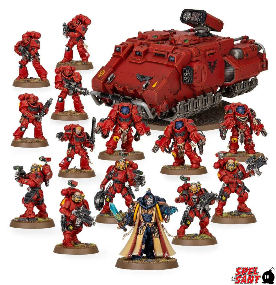 Warhammer 40K Combat Patrol Blood Angels Spel Sånt The video game