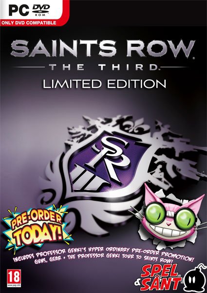 Saints Row The Third 3 Limited Edition Spel S nt The video