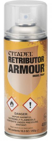 Warhammer Citadel Retributor Armour Spray Paint