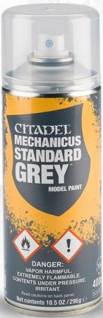 Warhammer Citadel Mechanicus Standard Grey Spray Paint