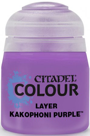 Warhammer Citadel Kakophoni Purple Layer Paint