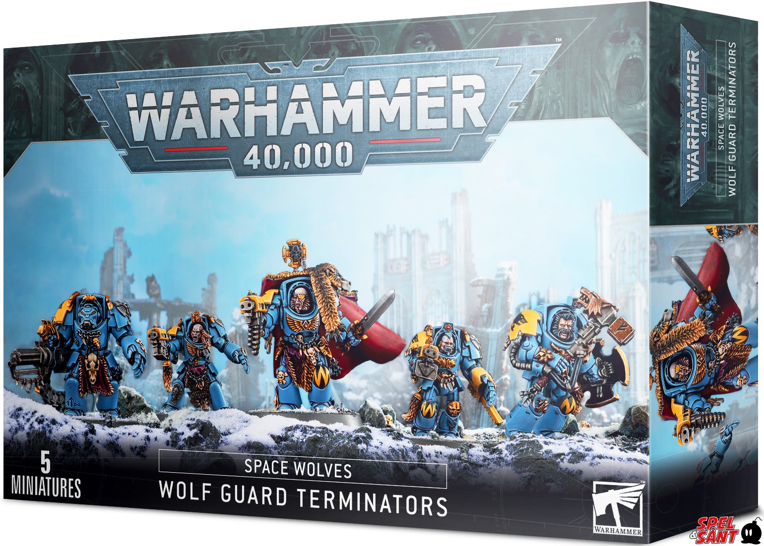 Warhammer 40K Space Wolves - Wolf Guard Terminators - Spel & Sånt: The  video game store with the happiest customers