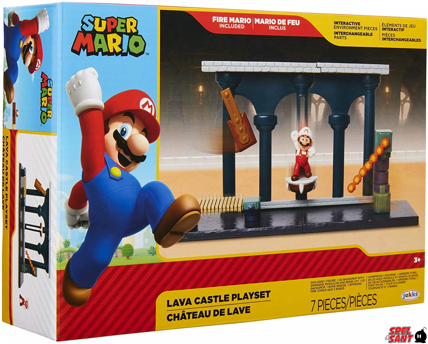 Mario deluxe deals dungeon playset