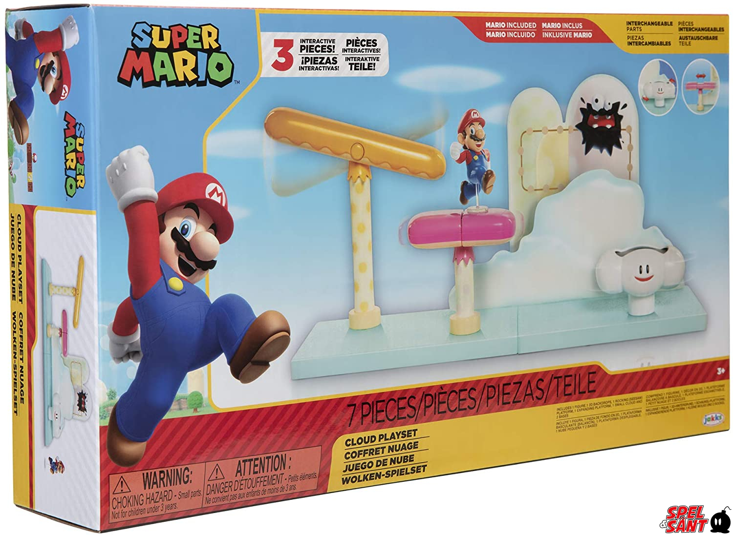 World of Nintendo Super Mario Cloud PlaySet - Spel & Sånt: The video game  store with the happiest customers