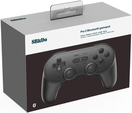 8Bitdo Pro 2 Bluetooth Gamepad Black Edition