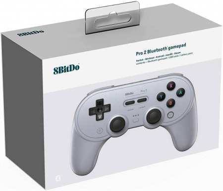 8Bitdo Pro 2 Bluetooth Gamepad Gray Edition