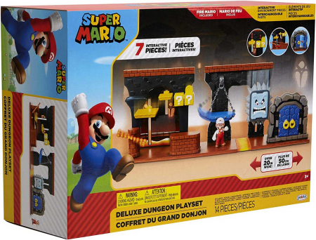 World of Nintendo Super Mario Deluxe Dungeon Playset