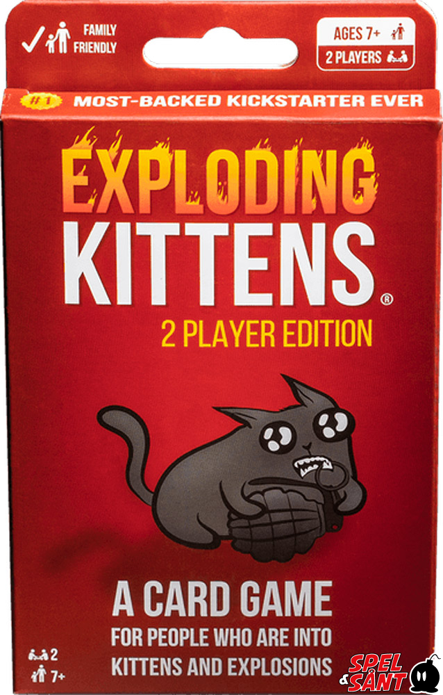 Exploding Kittens Game 2 Player Edition
