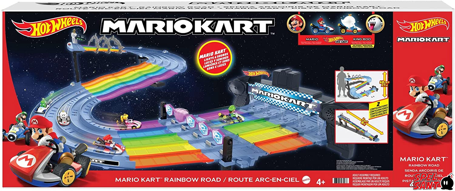 hotwheels rainbow road