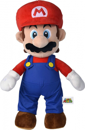 Super Mario Bros Jumbo Mario Plush Figur 50cm