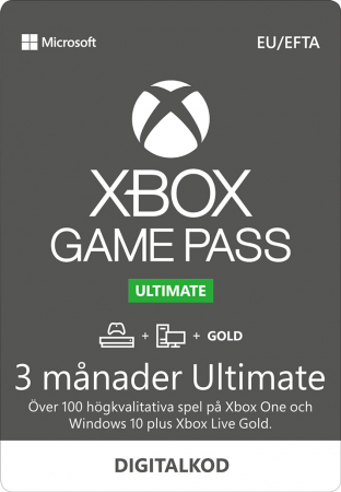 Microsoft Xbox Game Pass Ultimate 3 Months