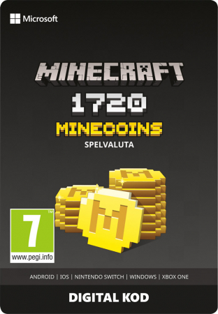 Microsoft Minecraft 1720 MineCoins Pack