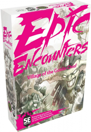 Epic Encounters Village of the Goblin Chief Warband Box