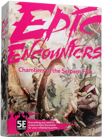 Epic Encounters Chambers of the Serpent Folk Warband Box