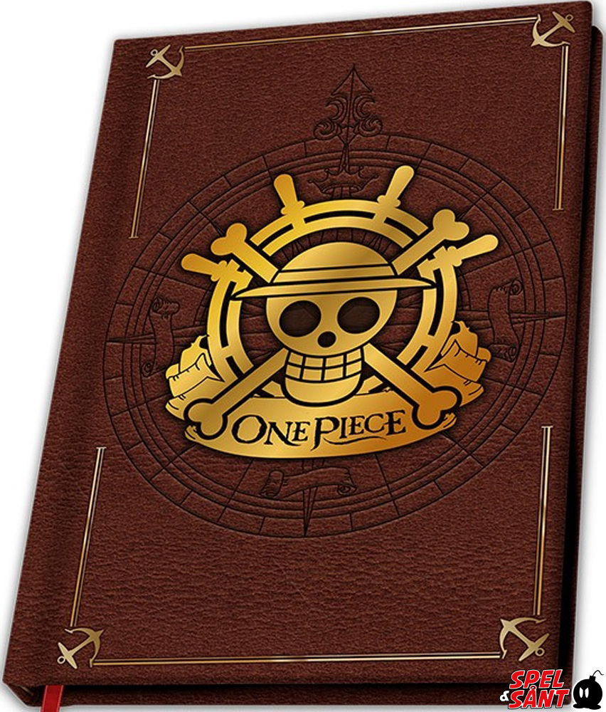 One Piece Straw Hat Crew A5 Hardcover Notebook - Spel & Sånt: The