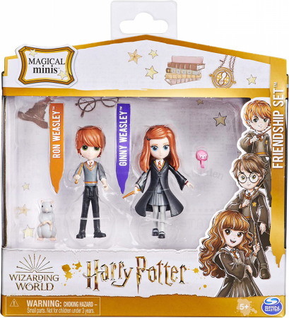 Harry Potter Magical Minis - Ron & Ginny Friendship Set