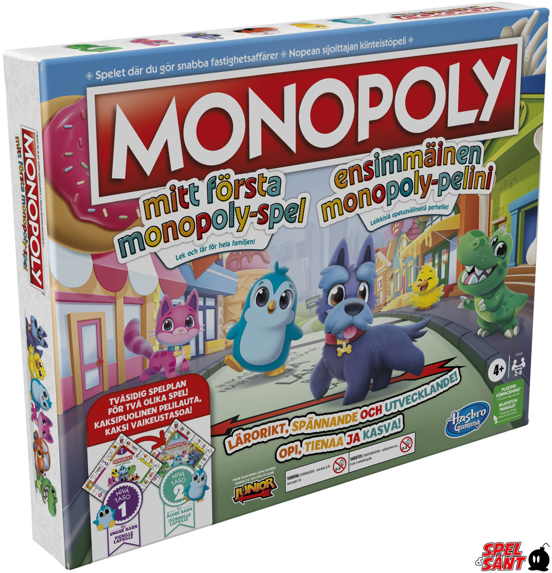 Monopoly Classic Refresh 2021 (Svensk Version) - Spel & Sånt: The