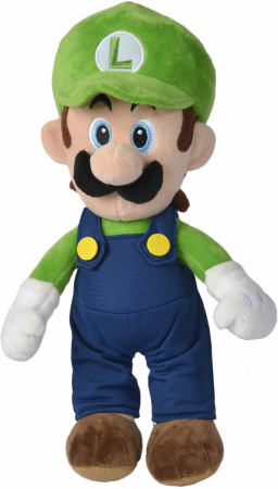 Super Mario Bros Jumbo Luigi Plush Figur 50cm