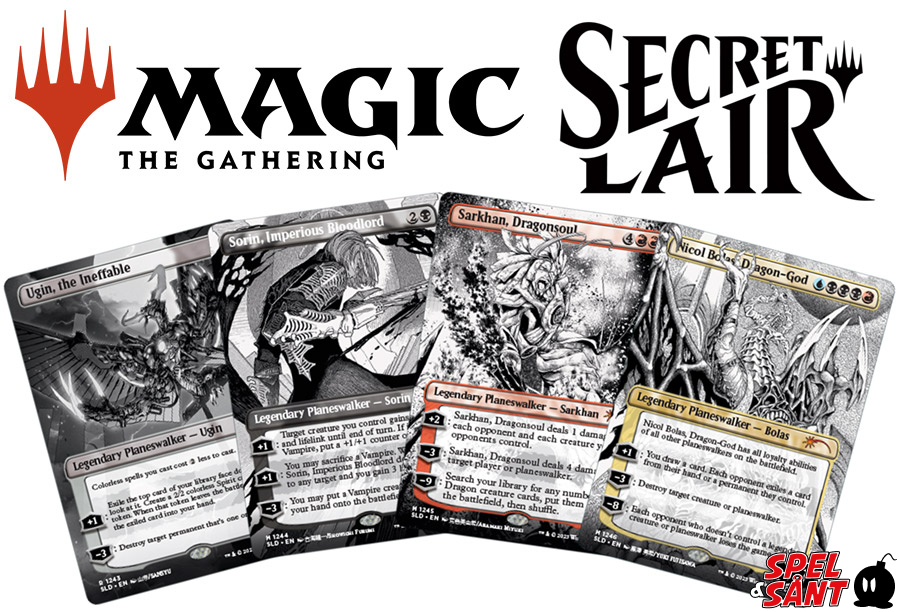 Magic WPN Secret Lair Drop Series - More Borderless Planeswalker Foil  Edition [MTG]