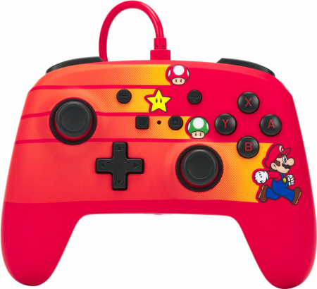 PowerA Nintendo Switch Enhanced Wired Controller (Speedster Mario)