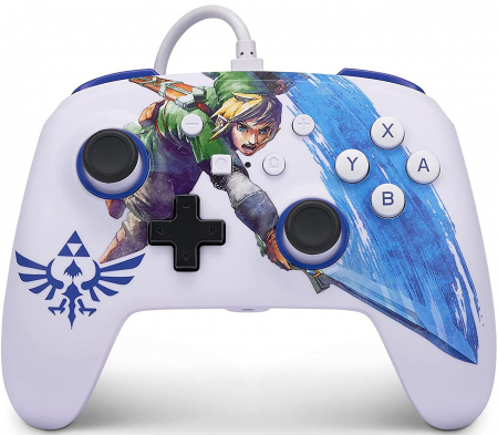 PowerA Nintendo Switch Enhanced Wired Controller (Link Master Sword Attack)