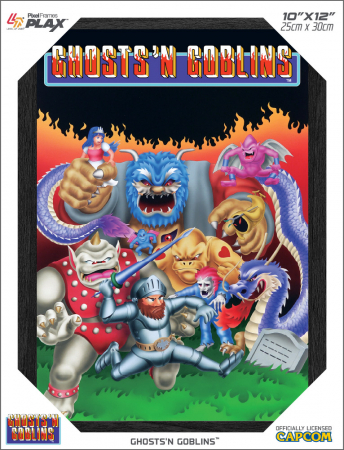 Pixel Frames Plax Ghost n Goblins 25x30cm