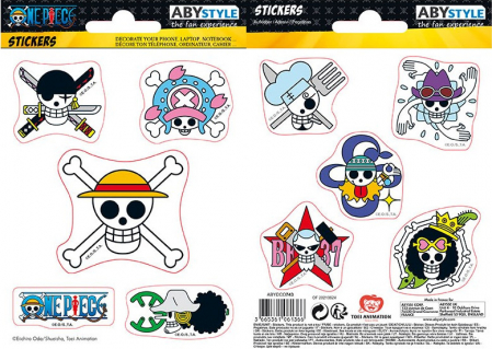 One Piece Sticker Sheet