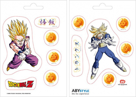 Dragon Ball Z Sticker Sheet