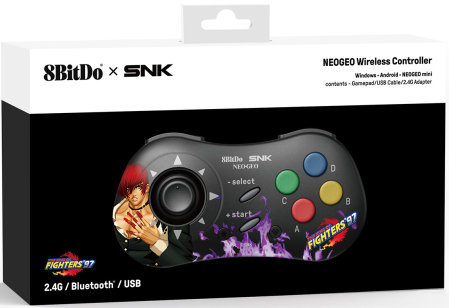 8Bitdo NEOGEO Wireless Controller Iori Yagami Edition