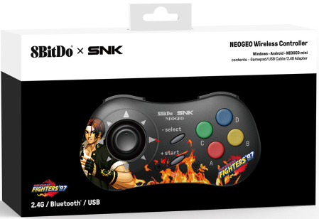 8Bitdo NEOGEO Wireless Controller Kyo Kusanagi Edition