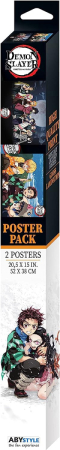 Demon Slayer Kimetsu no Yaiba  Character Series 2 Group Posters 2-Pack (52*38cm)