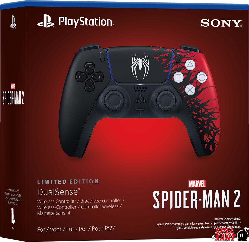 Sony Playstation 5 Trådlös DualSense Controller Marvels Spider-Man 2  Limited Edition - Spel & Sånt: The video game store with the happiest  customers