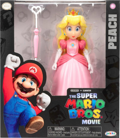 Jakks The Super Mario Bros Movie 13cm Figure - Peach