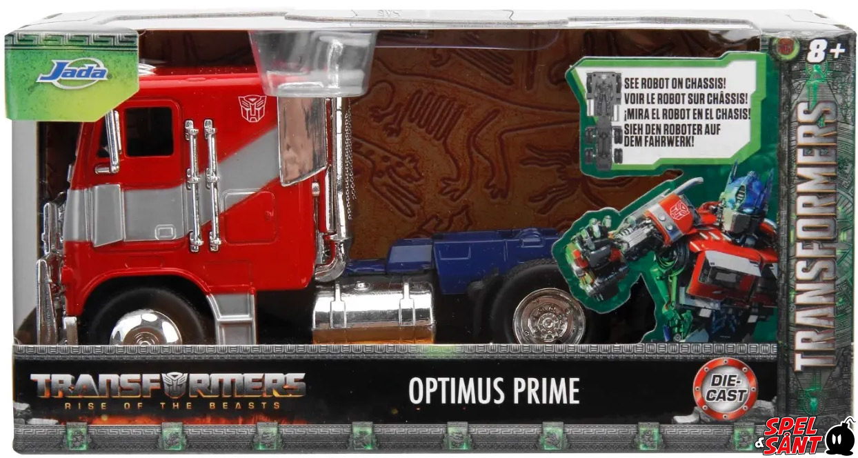 Transformers diecast sales optimus prime