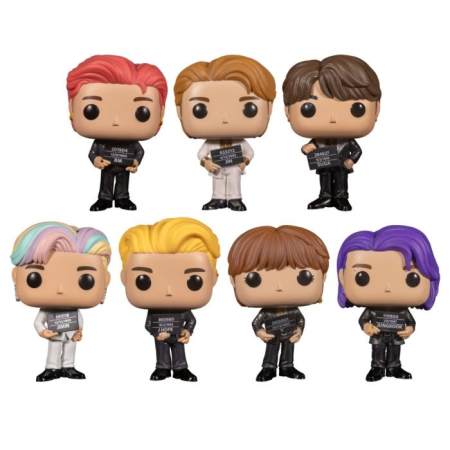 Funko Pop! Rocks: BTS Butter Vinyl Figure Set Of 7