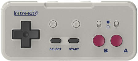 Retro-bit Origin8 2.4 GHz Wireless Controller - GB Grey