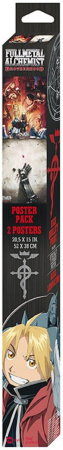 Fullmetal Alchemist Brotherhood Posters 2-Pack (52*38cm)