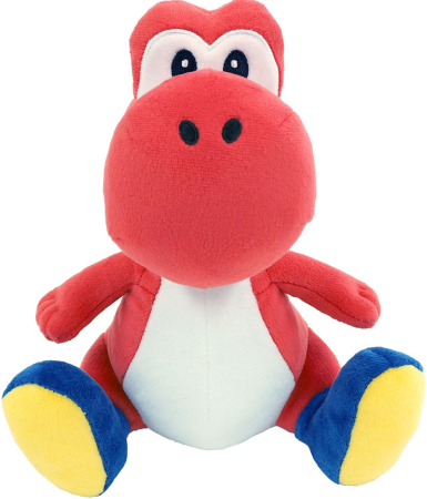 Super Mario World Red Yoshi Plush 20cm