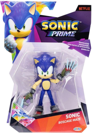 Jakks Sonic Prime 13cm Figure - Boscage Maze Sonic