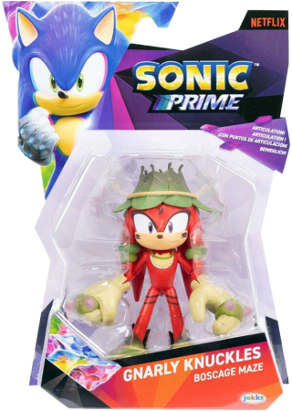 Jakks Sonic Prime 13cm Figure - Gnarly Knuckles