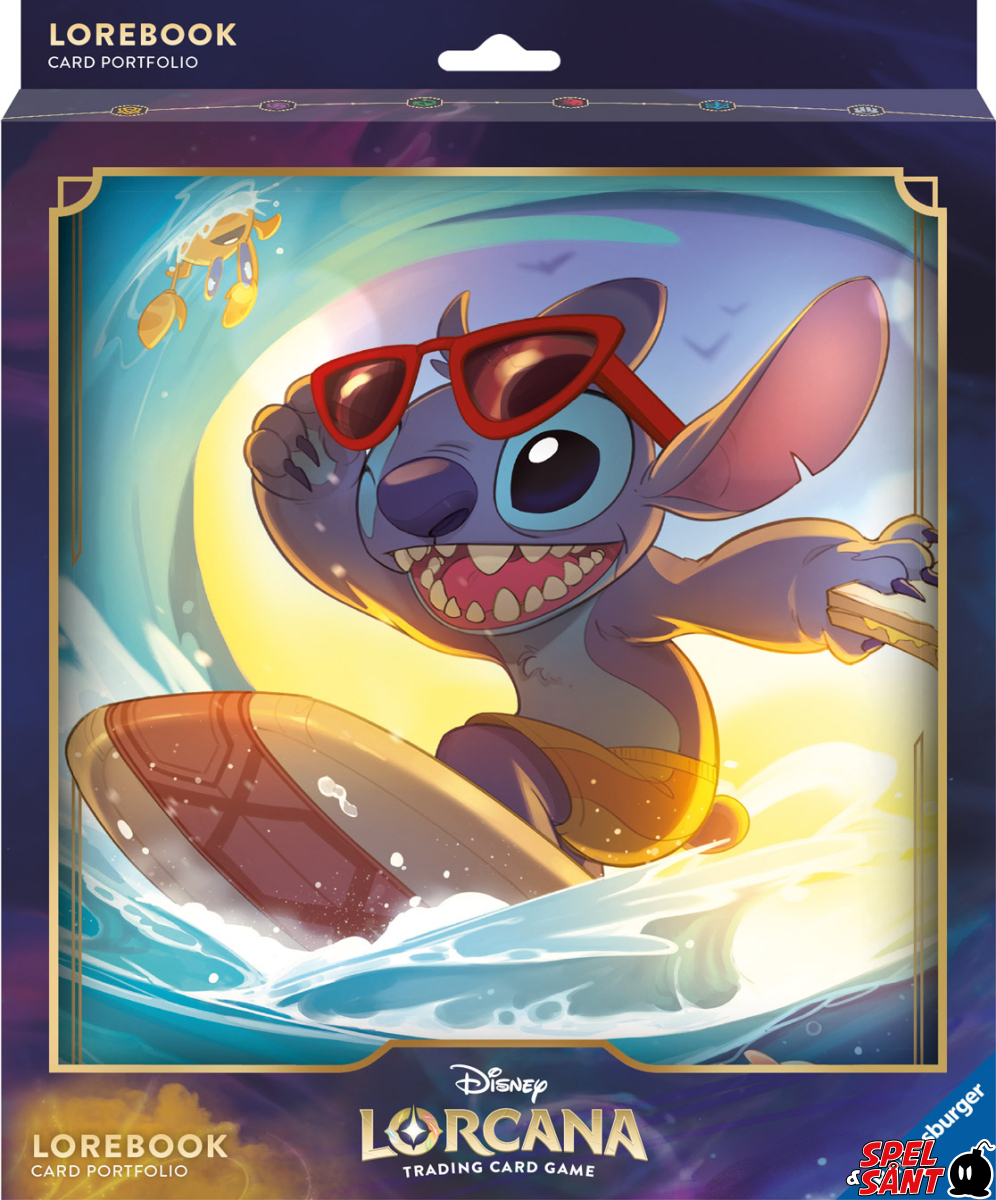 Disney Lorcana TCG Stitch Card Portfolio - Spel & Sånt: The video game  store with the happiest customers