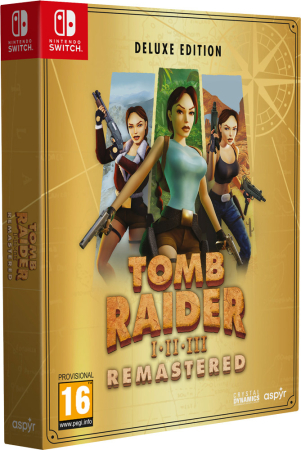 Tomb Raider I-III (1-3) Remastered Starring Lara Croft - Deluxe Edition