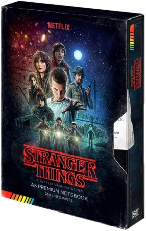 Stranger Things Retro VHS Season One A5 Premium Notebook