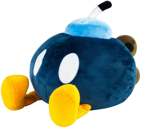 TOMY Club Mocchi-Mocchi Super Mario Bob-Omb Mega Plush ~35cm