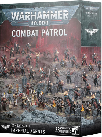 Warhammer 40K Combat Patrol Imperial Agents