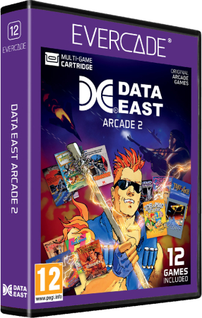 Evercade Multi Game Cartridge 12 - Data East Arcade 2