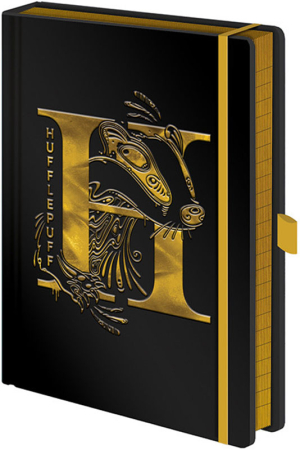 Harry Potter Hufflepuff Foil Premium A5 Notebook