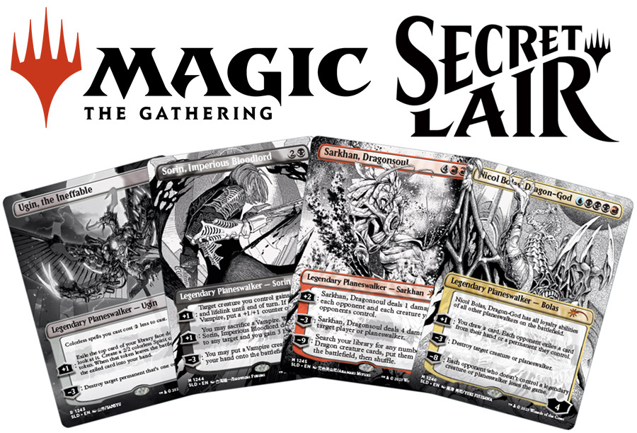 Magic WPN Secret Lair Drop Series - More Borderless Planeswalker Foil  Edition [MTG]