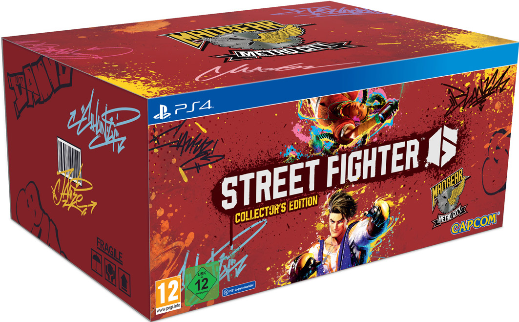 PS4 ver.) Street Fighter 6: Mad Gear B ox Ver. (Quantity Limited Bonus)
