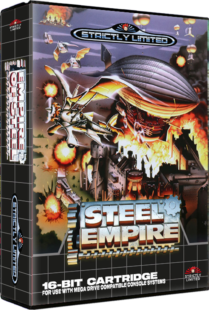 Steel Empire for hot Sega Genesis Complete Cib Authentic Tested Rare Game Cart